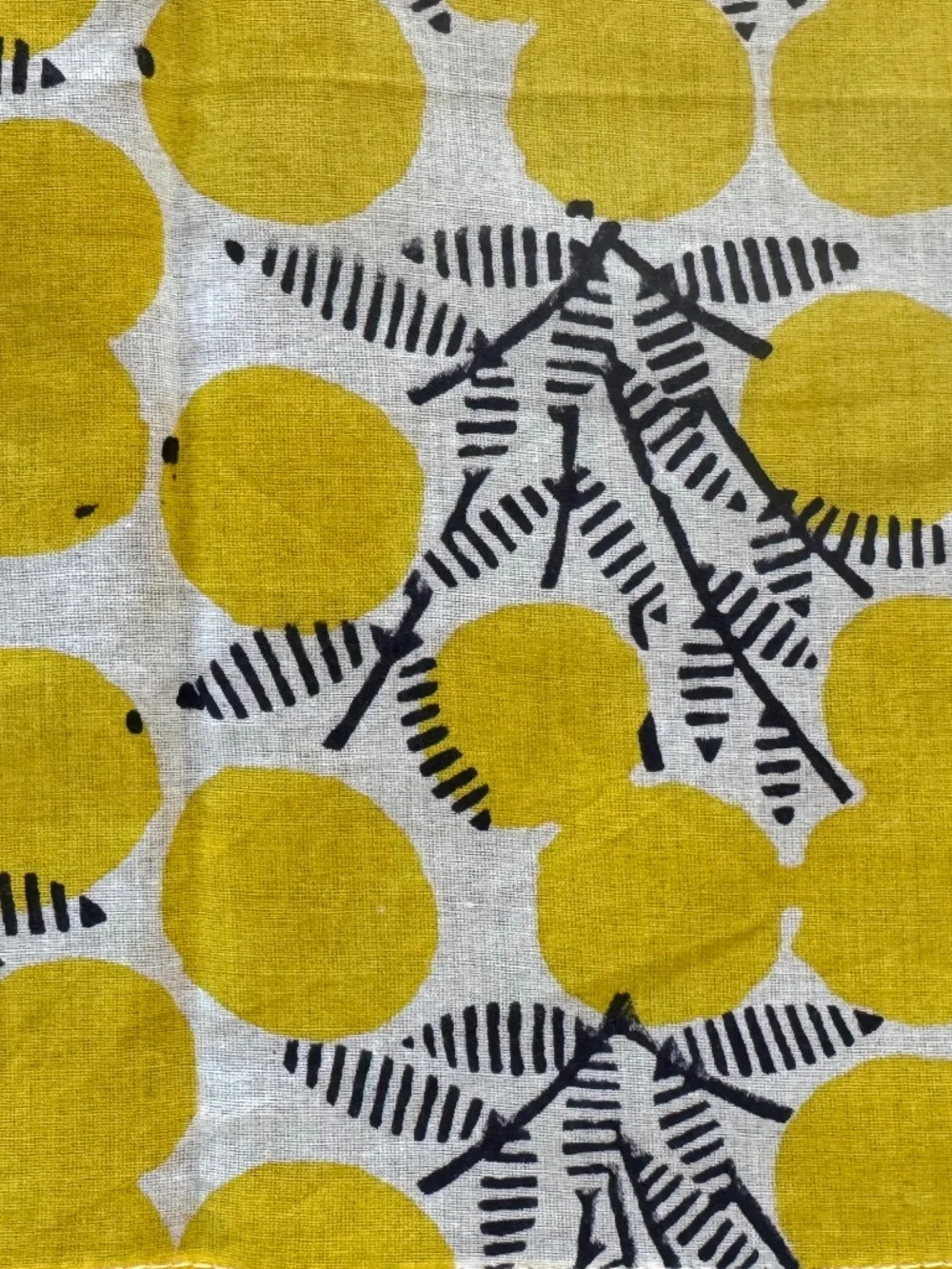 NWOT, SERENA & LILY, DARLING LEMON NAPKINS, SET OF FOUR